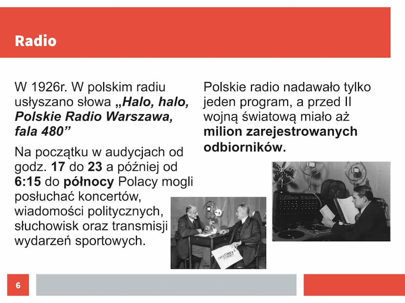 Nauka i kultura II Rzeczypospolitej Nauka
Mało osób kończyło szkołę wyższą
ponieważ, była płatna.
Najważniejszą rolę pełniła szkoła
Iwowsko-
