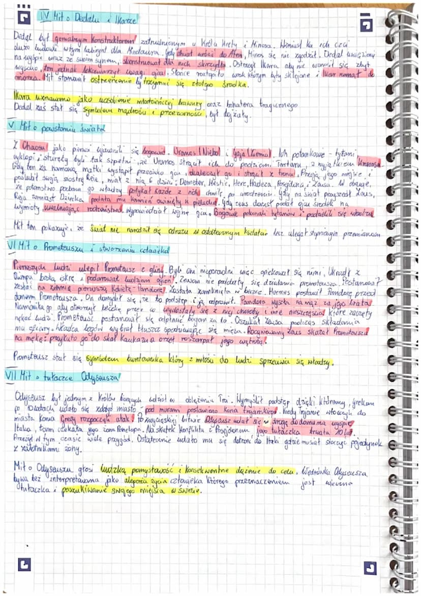 7:
(41) kluczowe pojęcia ?
-Antyki Biblia
- Spustizna Antyku.
-Biblijne Drvedictwo
-Klasyczność
~JAN PARANDONSKI - MITOLOGIA
+ opowieść o Bo