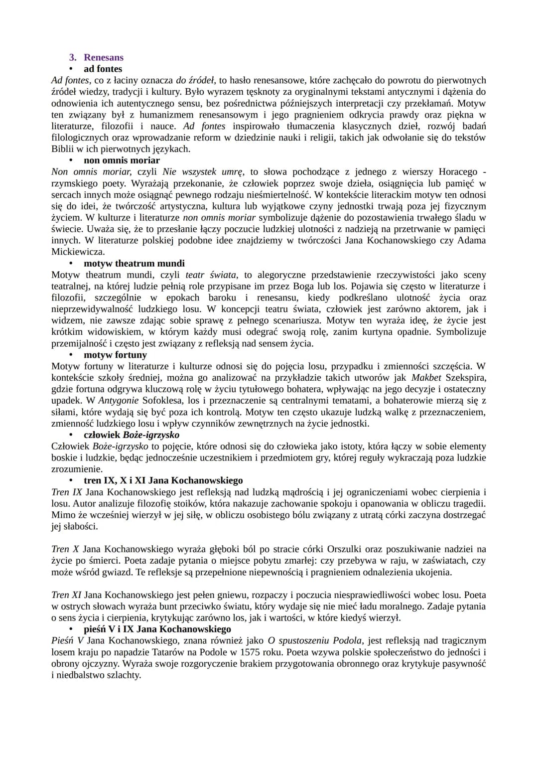 --- OCR Start ---
1. Antyk
Najważniejsze zagadnienia związane z danymi epokami
historia Demeter i Kory
Mit o Demeter i Korze to opowieść o m
