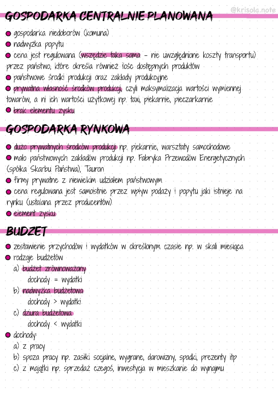 Czym jest gospodarka rynkowa i centralnie planowana?