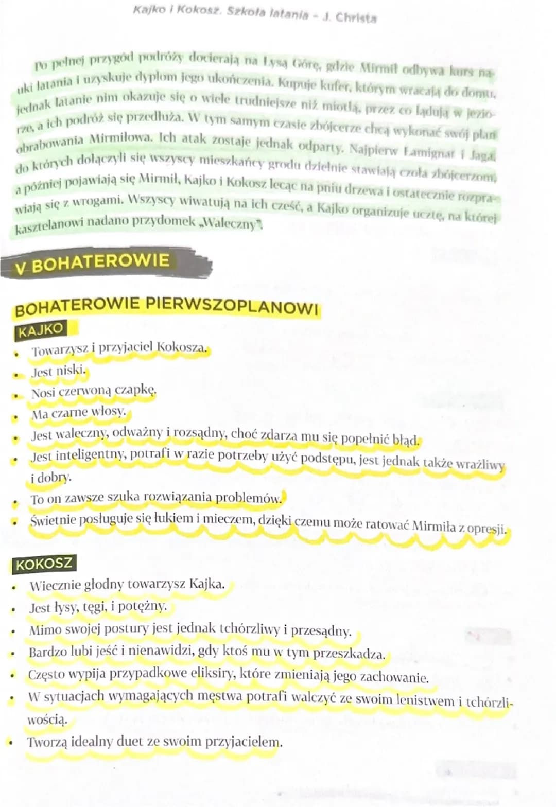 # Kajko i Kokosz. Szkoła latania
J. Christa

# I GENEZA
Seria komiksów o Kajko i Kokoszu jest najpopularniejszym dziełem Janusza Christy. Ka