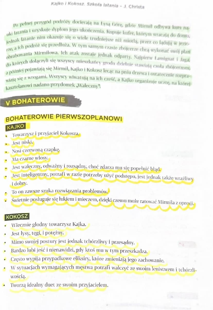 # Kajko i Kokosz. Szkoła latania
J. Christa

# I GENEZA
Seria komiksów o Kajko i Kokoszu jest najpopularniejszym dziełem Janusza Christy. Ka