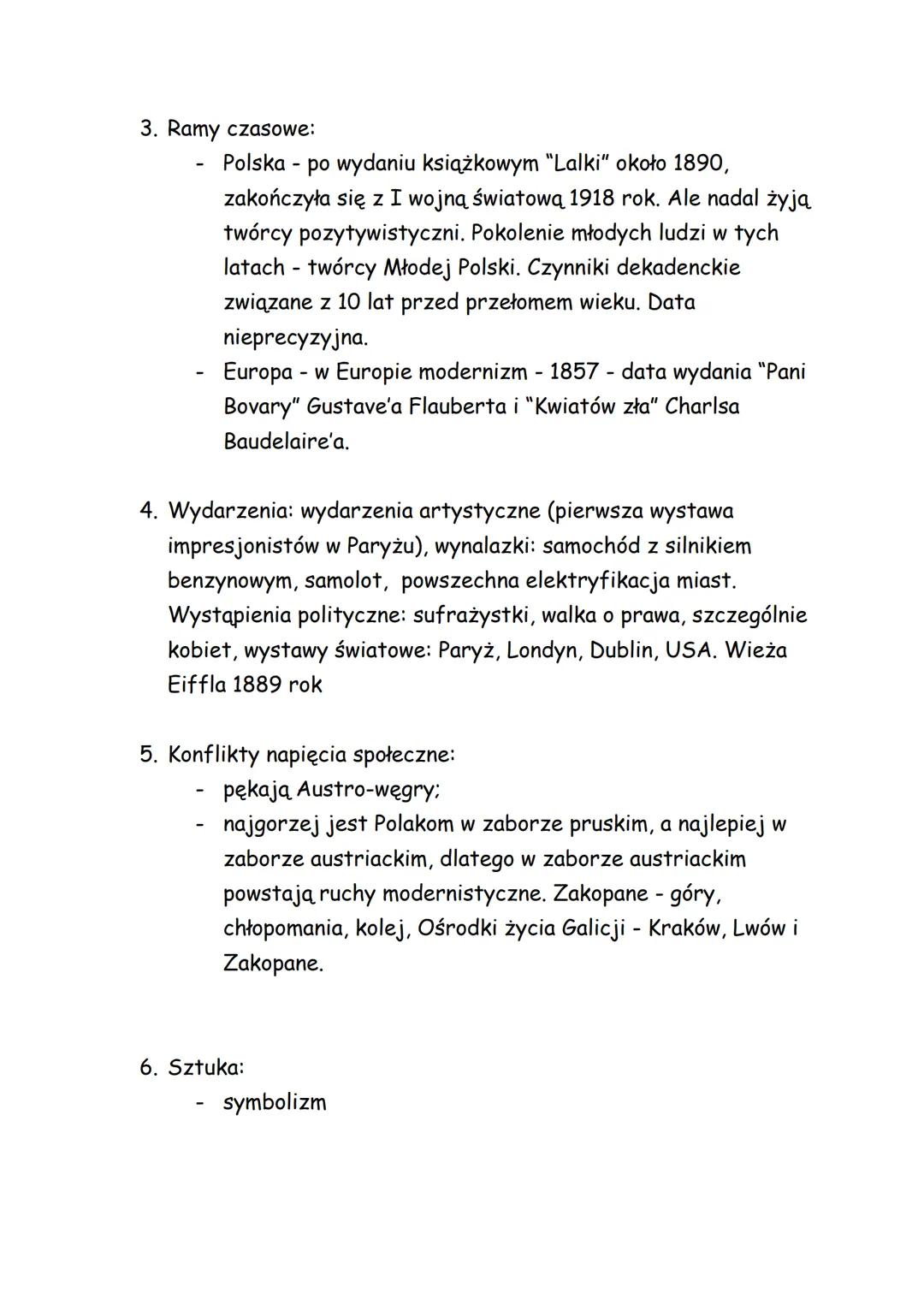 MŁODA POLSKA
Wprowadzenie do Młodej Polski.
1. Nowe tendencje - specyfika epoki:
-
-
nieufność wobec nauki i postępu społecznego;
poczucie k