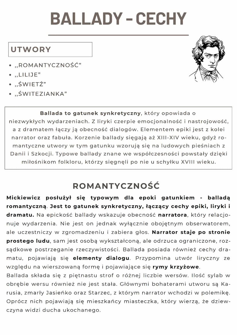 MIŁOŚĆ ROMANTYCZNA
UTWORY
• ,,CIERPIENIA MŁODEGO WERTERA"
• ,,GIAUR"
• ,,KONRAD WALLENROD"
,,ROMANTYCZNOŚĆ"
Miłość romantyczna - romantycy u