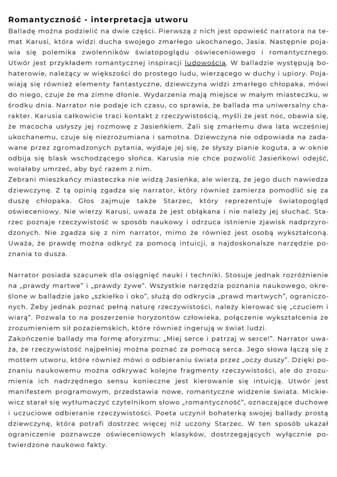 MIŁOŚĆ ROMANTYCZNA
UTWORY
• ,,CIERPIENIA MŁODEGO WERTERA"
• ,,GIAUR"
• ,,KONRAD WALLENROD"
,,ROMANTYCZNOŚĆ"
Miłość romantyczna - romantycy u