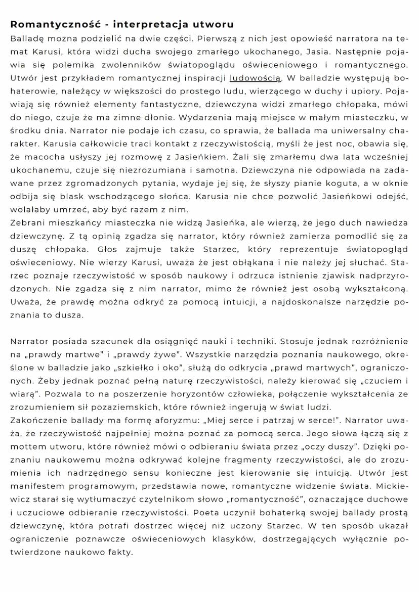 MIŁOŚĆ ROMANTYCZNA
UTWORY
• ,,CIERPIENIA MŁODEGO WERTERA"
• ,,GIAUR"
• ,,KONRAD WALLENROD"
,,ROMANTYCZNOŚĆ"
Miłość romantyczna - romantycy u