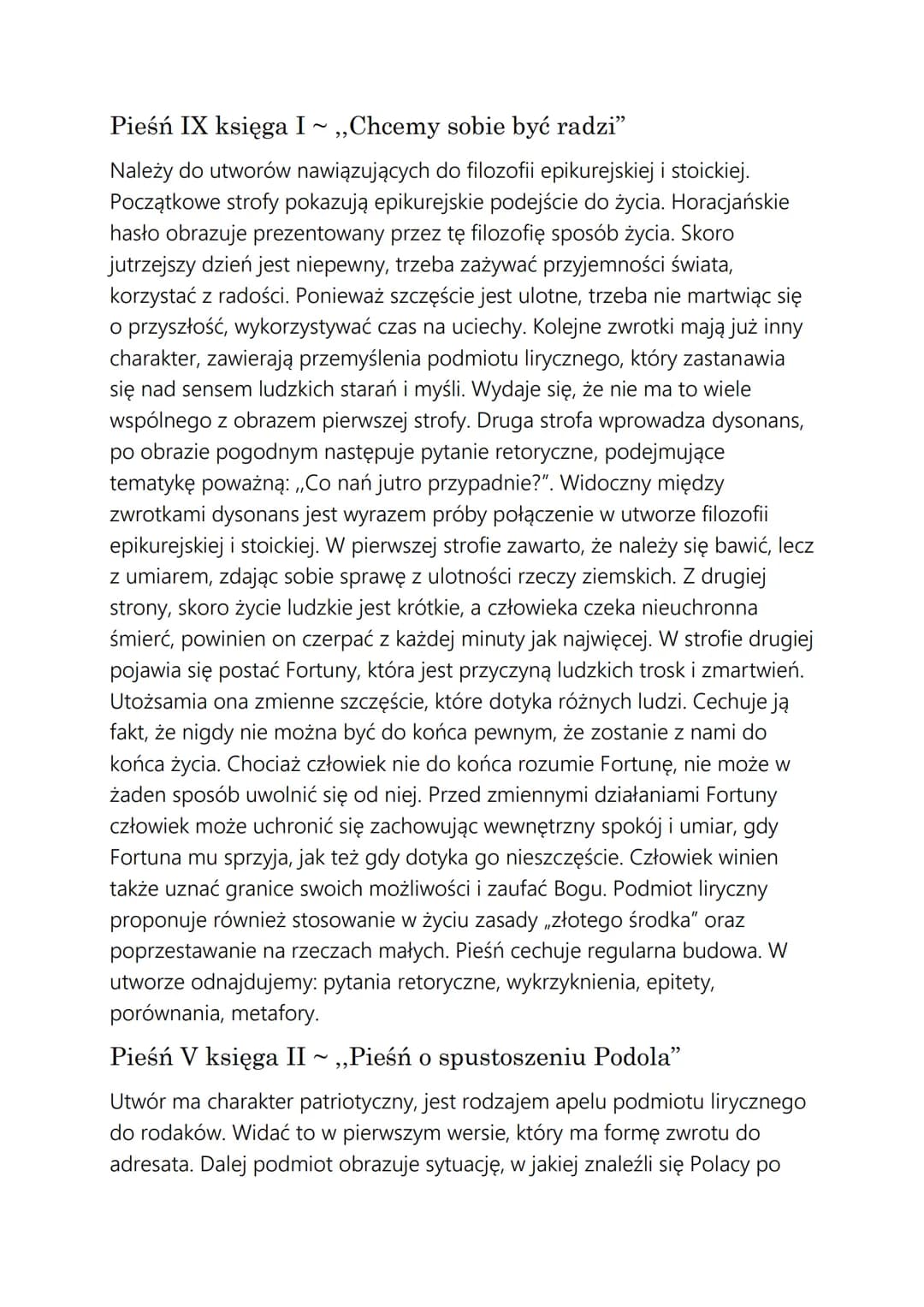 PSALMY I PIEŚNI
Psalmy - jest to pieśń modlitewna o charakterze dziękczynnym,
błagalnym lub pochwalnym. Charakteryzuje ją podniosły, liryczn