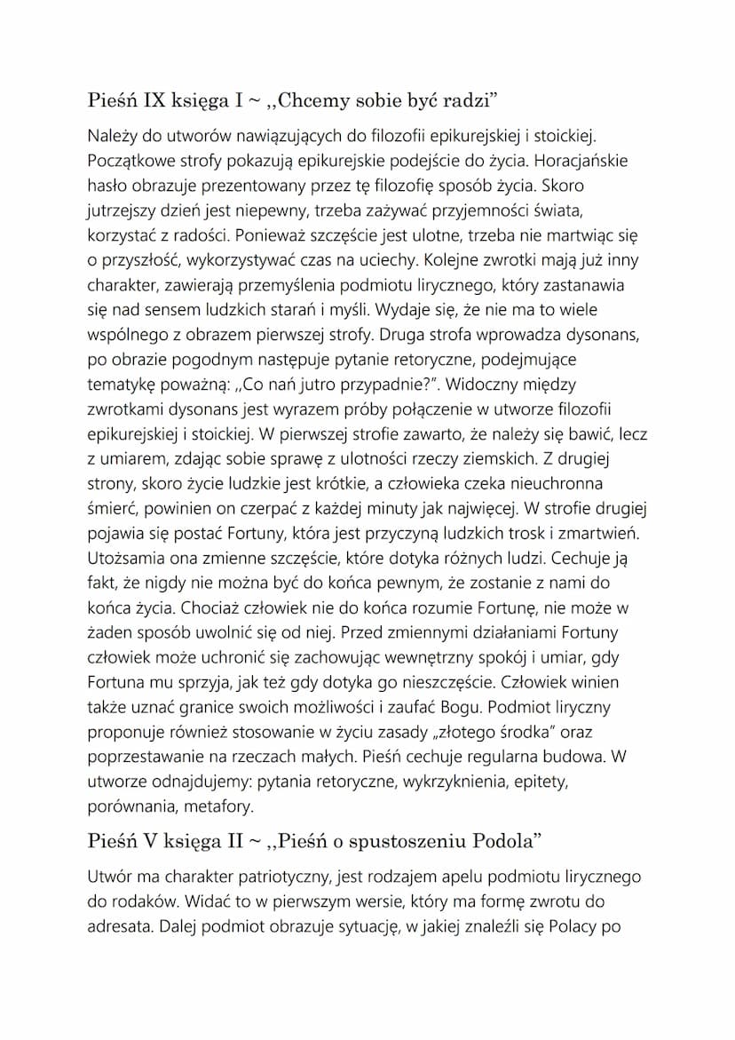 PSALMY I PIEŚNI
Psalmy - jest to pieśń modlitewna o charakterze dziękczynnym,
błagalnym lub pochwalnym. Charakteryzuje ją podniosły, liryczn