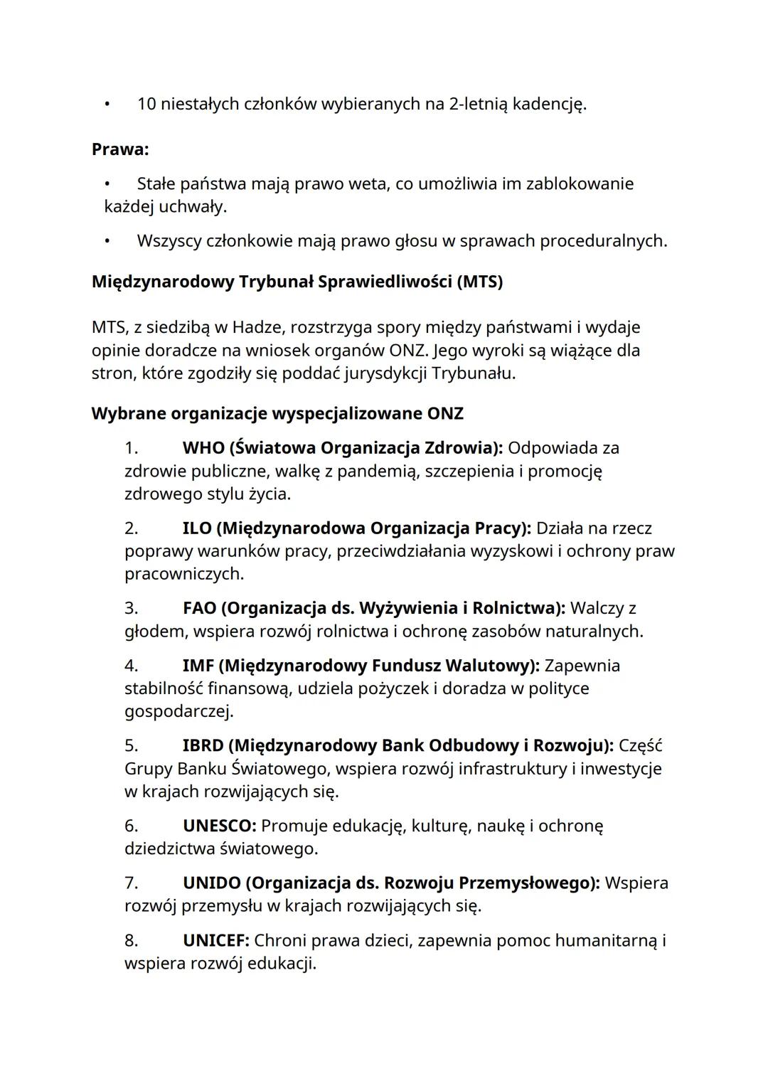 NATO - Notatka
Powstanie NATO
- Założone 4 kwietnia 1949 roku na mocy podpisania Traktatu
Północnoatlantyckiego (Traktatu Waszyngtońskiego).