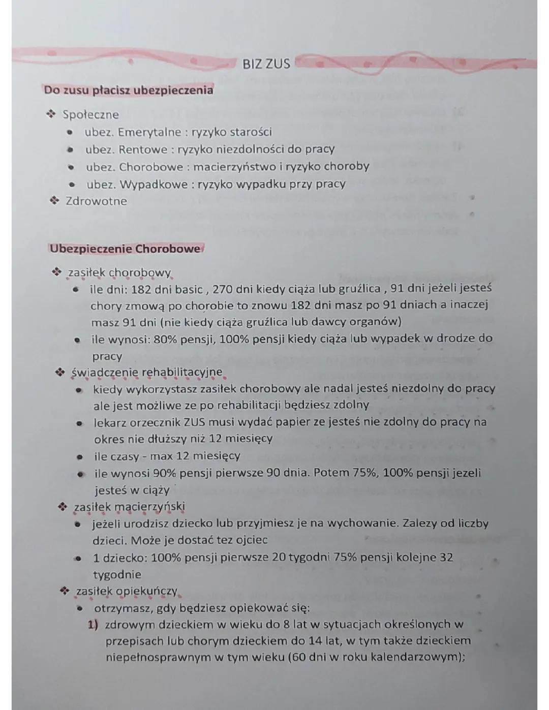 ZUS: Wszystko o Ubezpieczeniach emerytalnych, rentowych i Chorobowych