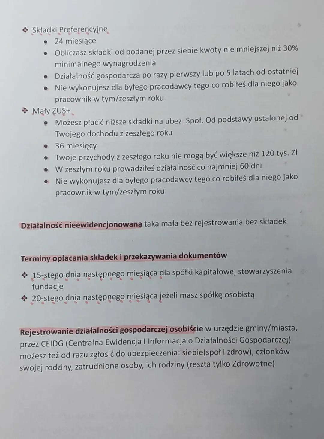 BIZ ZUS
Do zusu płacisz ubezpieczenia
✰ Społeczne
ubez. Emerytalne: ryzyko starości
⚫ubez. Rentowe: ryzyko niezdolności do pracy
•
ubez. Cho