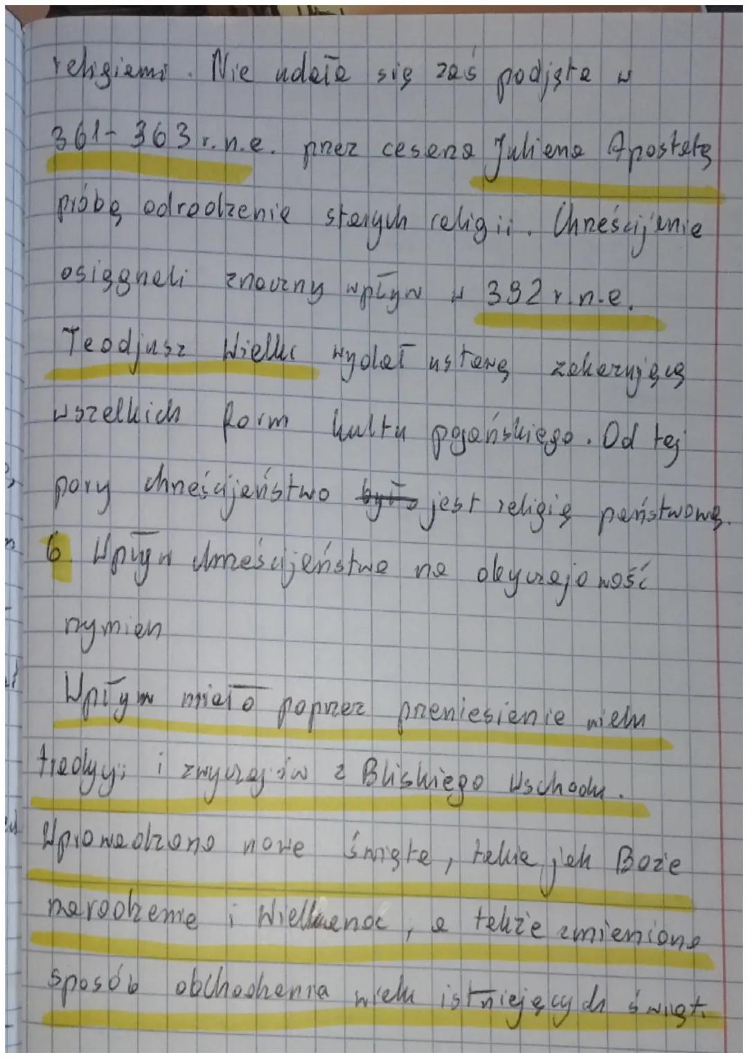 2
Nazareth
1 Jezus
jego
nast spower
2. Pourg thi chrześcijaństwa
Pierwszy rozwój chrześcijaństwa
dzieki pierwszym glosiczielom viery, czyli
