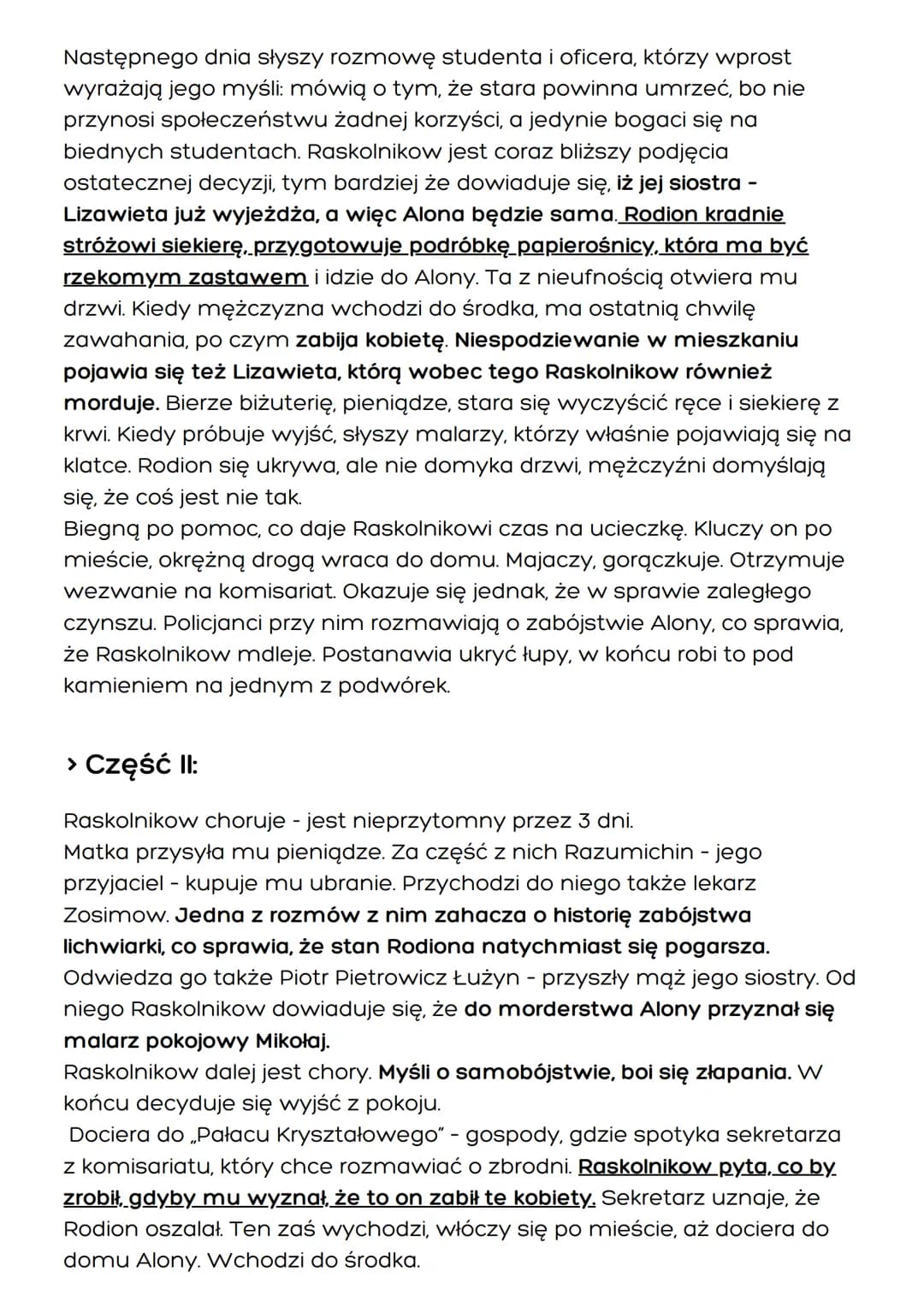 ,,Zbrodnia i kara" - Fiodor
Dostojewski
> Czas i miejsce akcji powieści:
• Akcja powieści trwa w bardzo precyzyjnie określonym
czasie - od s