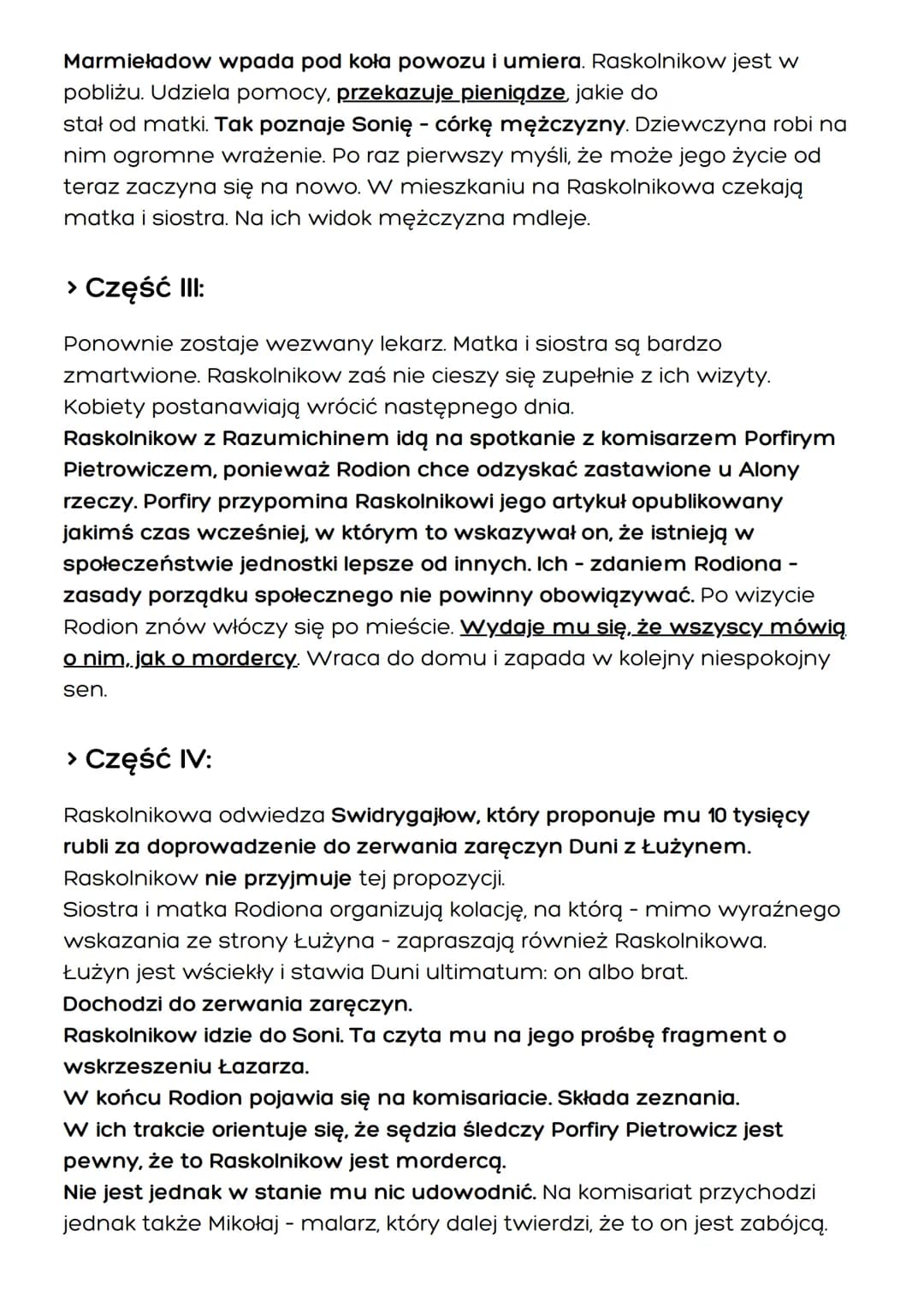 ,,Zbrodnia i kara" - Fiodor
Dostojewski
> Czas i miejsce akcji powieści:
• Akcja powieści trwa w bardzo precyzyjnie określonym
czasie - od s