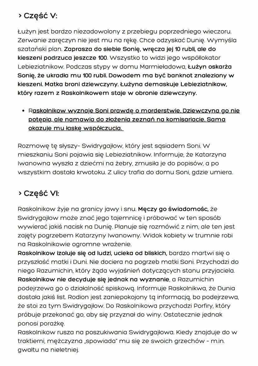 ,,Zbrodnia i kara" - Fiodor
Dostojewski
> Czas i miejsce akcji powieści:
• Akcja powieści trwa w bardzo precyzyjnie określonym
czasie - od s