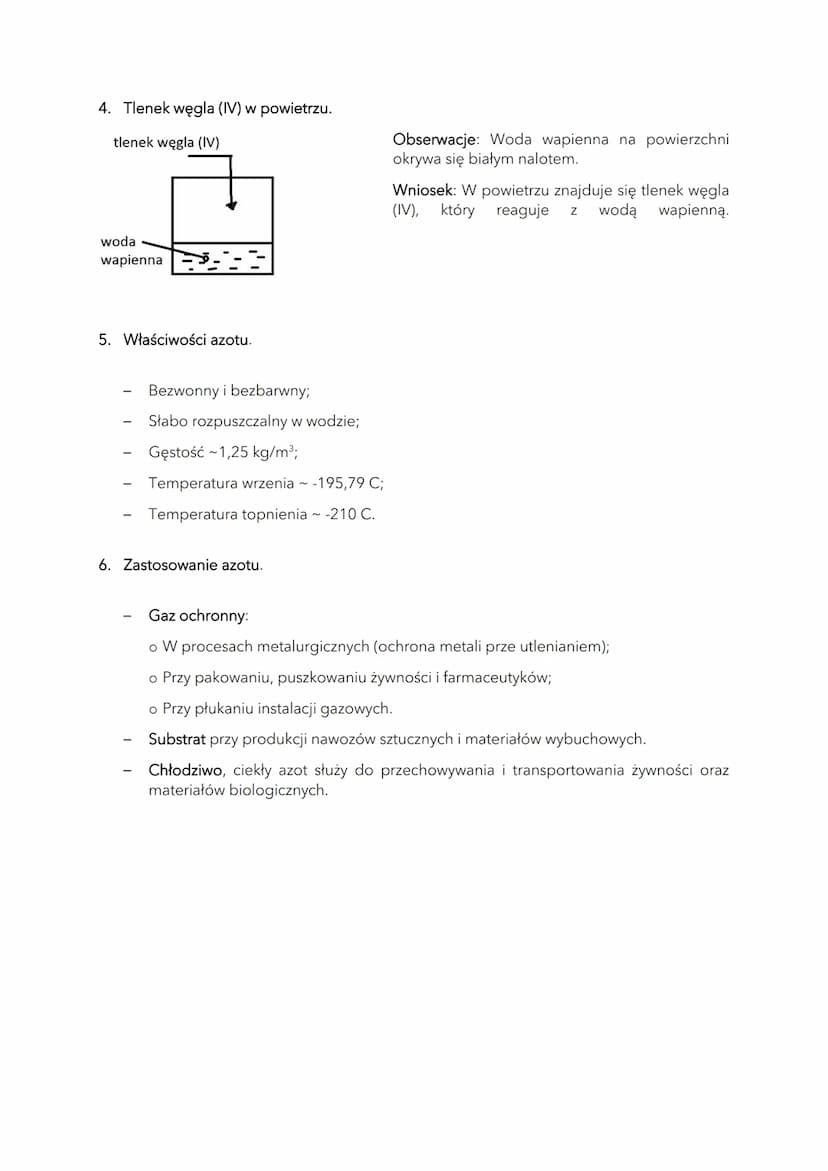 
<h2 id="staeskadnikipowietrza">Stałe składniki powietrza</h2>
<p>Azot stanowi 78%, tlen 21%, a gazy szlachetne około 1% procentowy skład po