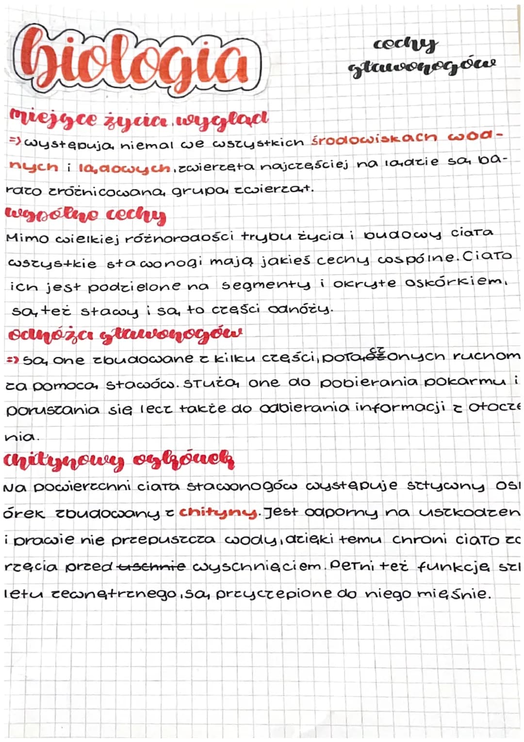 Giologia
miejące życia wygląd
-> występują niemal we wszystkich środowiskach wod-
nych i la, gowych, zwierzęta najczęściej na ladzie są ba-
