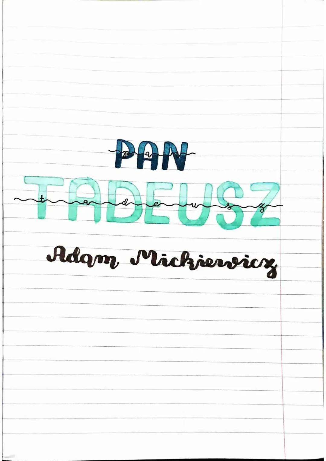 Pan Tadeusz