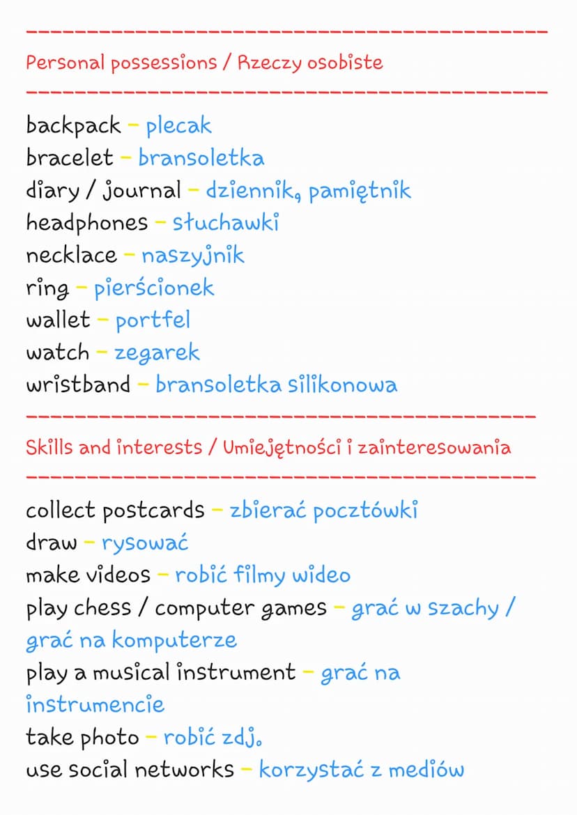 Life stages / Etapy życia
bride-panna młoda
get engaged-zaręczyć się / pobrać się
to your school prom – iść na bal maturalny
groom - pan mło