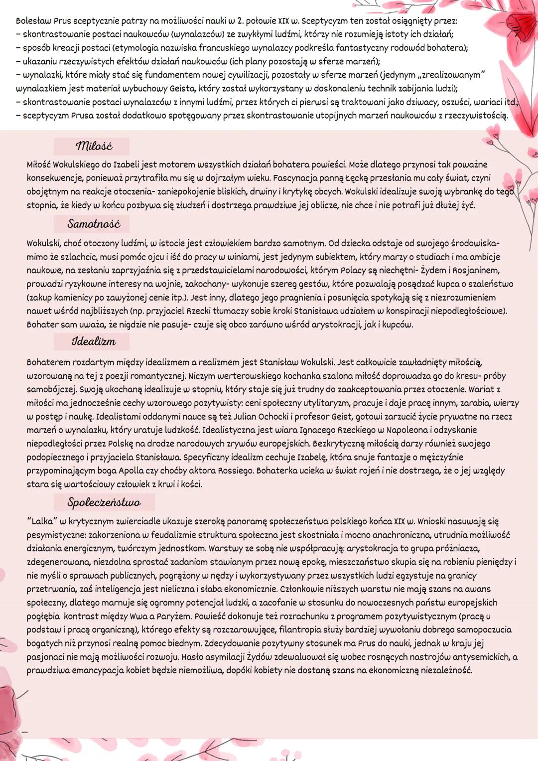 "LALKA" Bolesław Prus
Rodzaj literacki: epika
Gatunek literacki: powieść realistyczna
Czas powstania
Pierwodruk Lalki miał miejsce w „Kurier