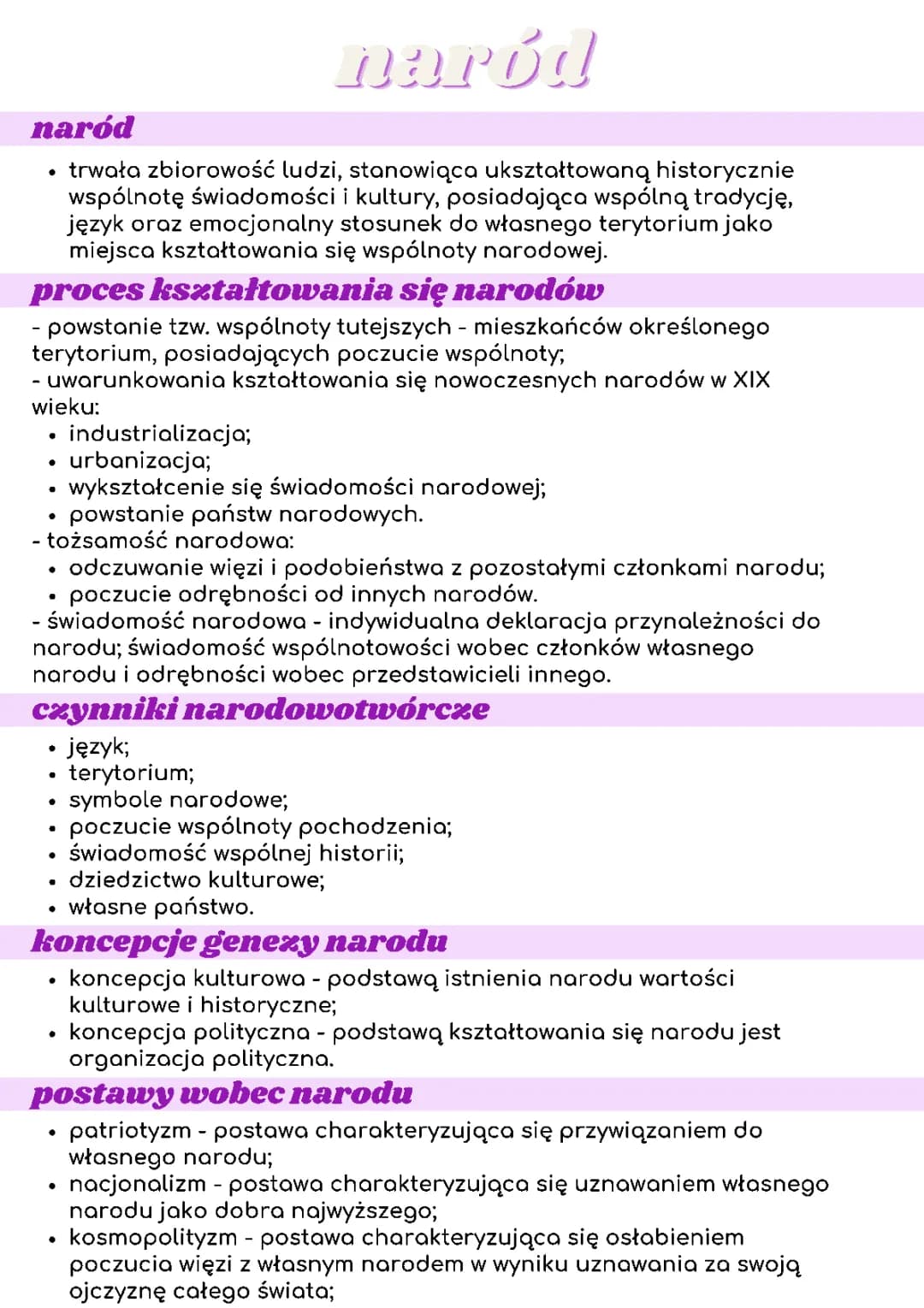 Jak powstaje naród? Tożsamość narodowa Polaków w XIX wieku