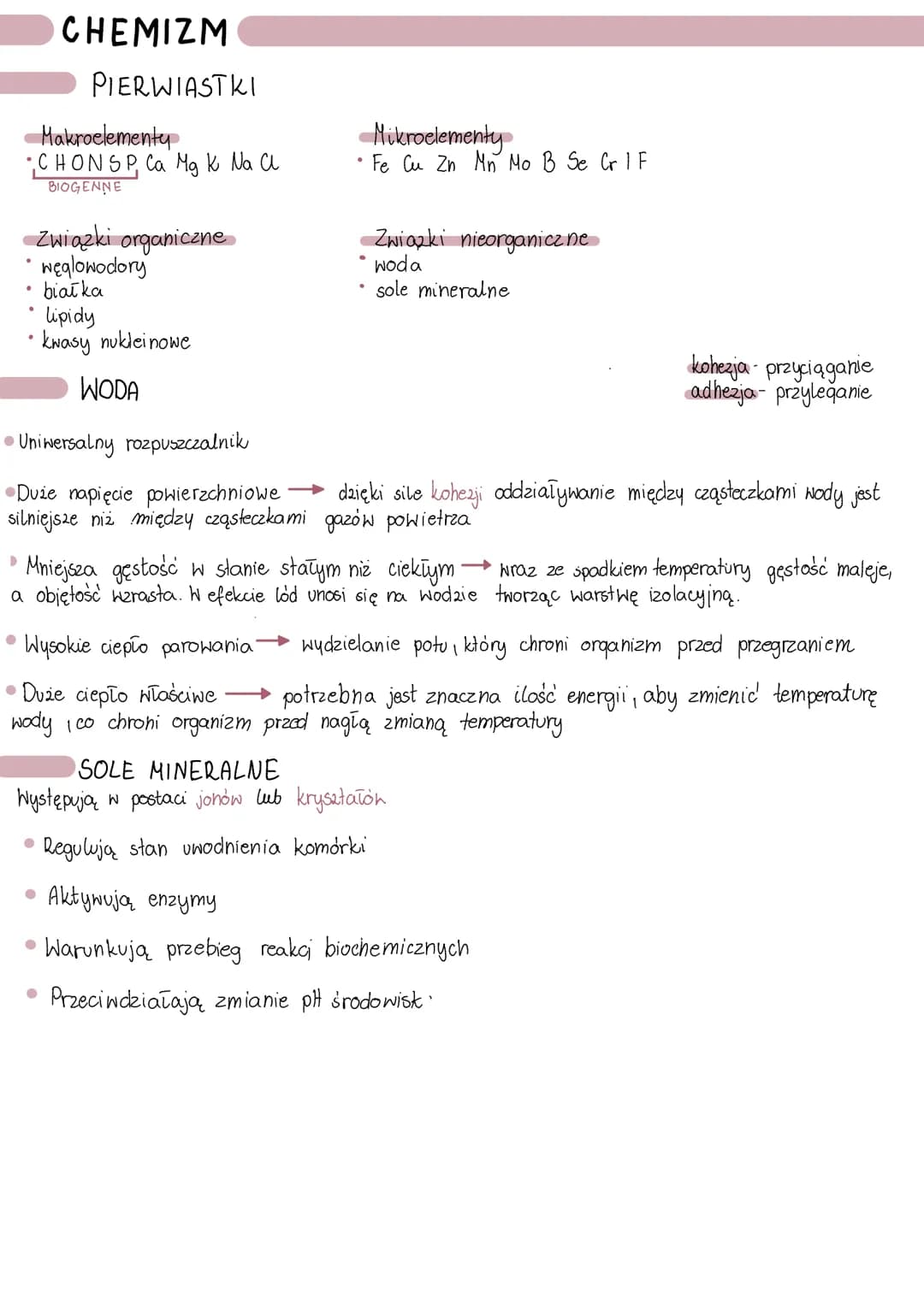 <h2 id="mikroelementyimakroelementy">Mikroelementy i makroelementy</h2>
<p>W organizmie człowieka istnieje wiele mikroelementów i makroeleme