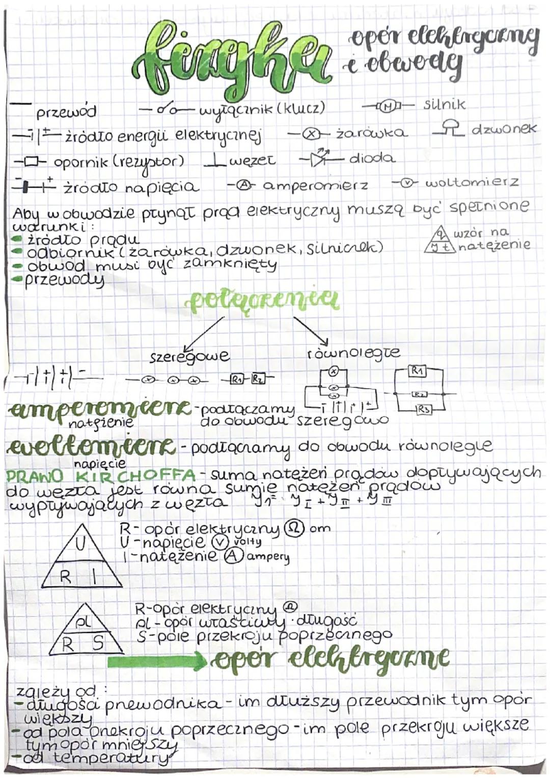 finghee
oper elektrgcang
e obwody
- przewód -do-wyłącznik (klucz) - Silnik
- źródło energii elektrycznej - żarówka dzwonek
-- opornik (rezys