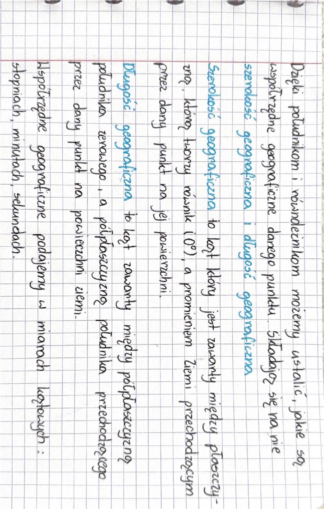 21.09.2025.

# Geografia

Południki i równoleżniki

Poludniki biegną w kierunku północ południe, a równoleżniki -
w kierunku wschód - zachód