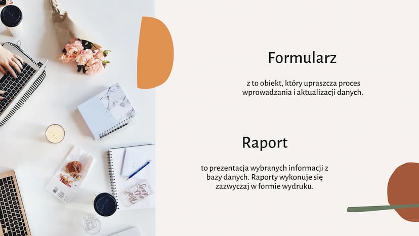 Bazy danych
Podstawowe pojęcia System zarządzania
bazami danych
to program komputerowy, który służy do
przechowywania i modyfikowania
danych
