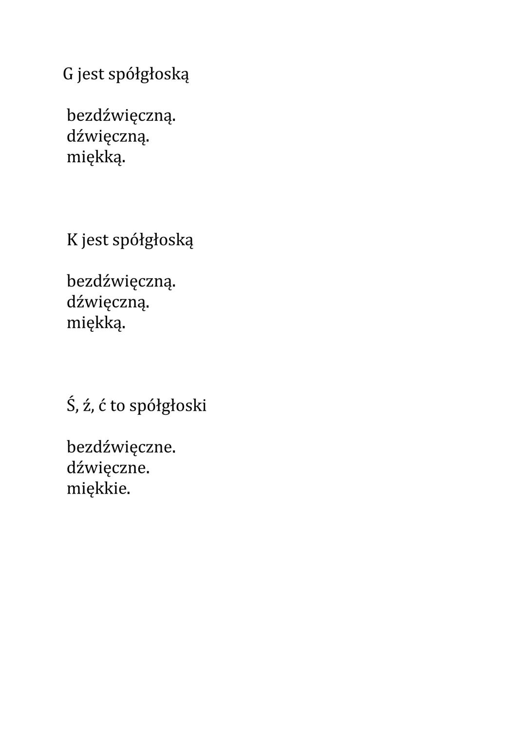 # Głoski Test

Samogłoski nosowe to

ą, ę.
a, e.
o, i.

Samogłoski ustne to

a, e.
p, b.
d, t.

P, t, k, f, s, ś, sz, c, ć, cz, ch to spółgł