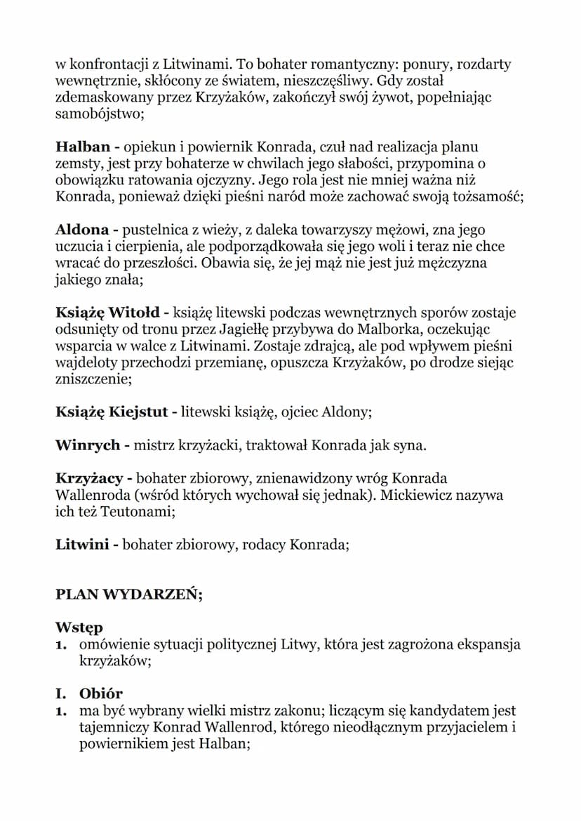 ,KONRAD WALLENROD"
99
ADAM MICKIEWICZ
Czas powstania utworu - 1825-1827 w czasie pobytu Adama
Mickiewicza na zesłaniu w Rosji;
Rodzaj - epik