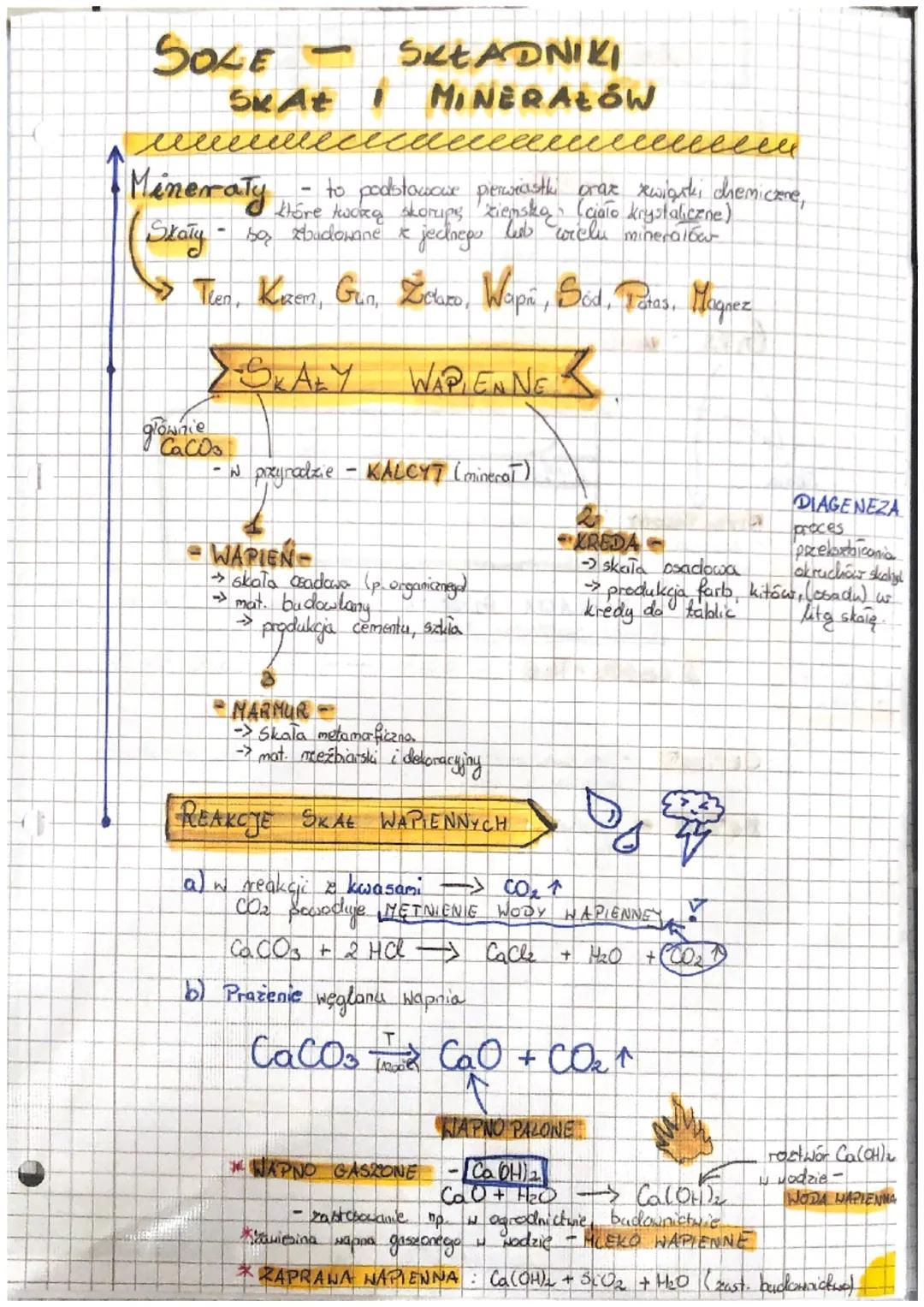 SOLE - SKŁADNIKI
SK At I MINERAŁÓW
weeeeeleccaccee eeeeeeeeeeeee
Minerały to podstawowe pierwiastki oraz xwighki chemiczne,
które tworą skor