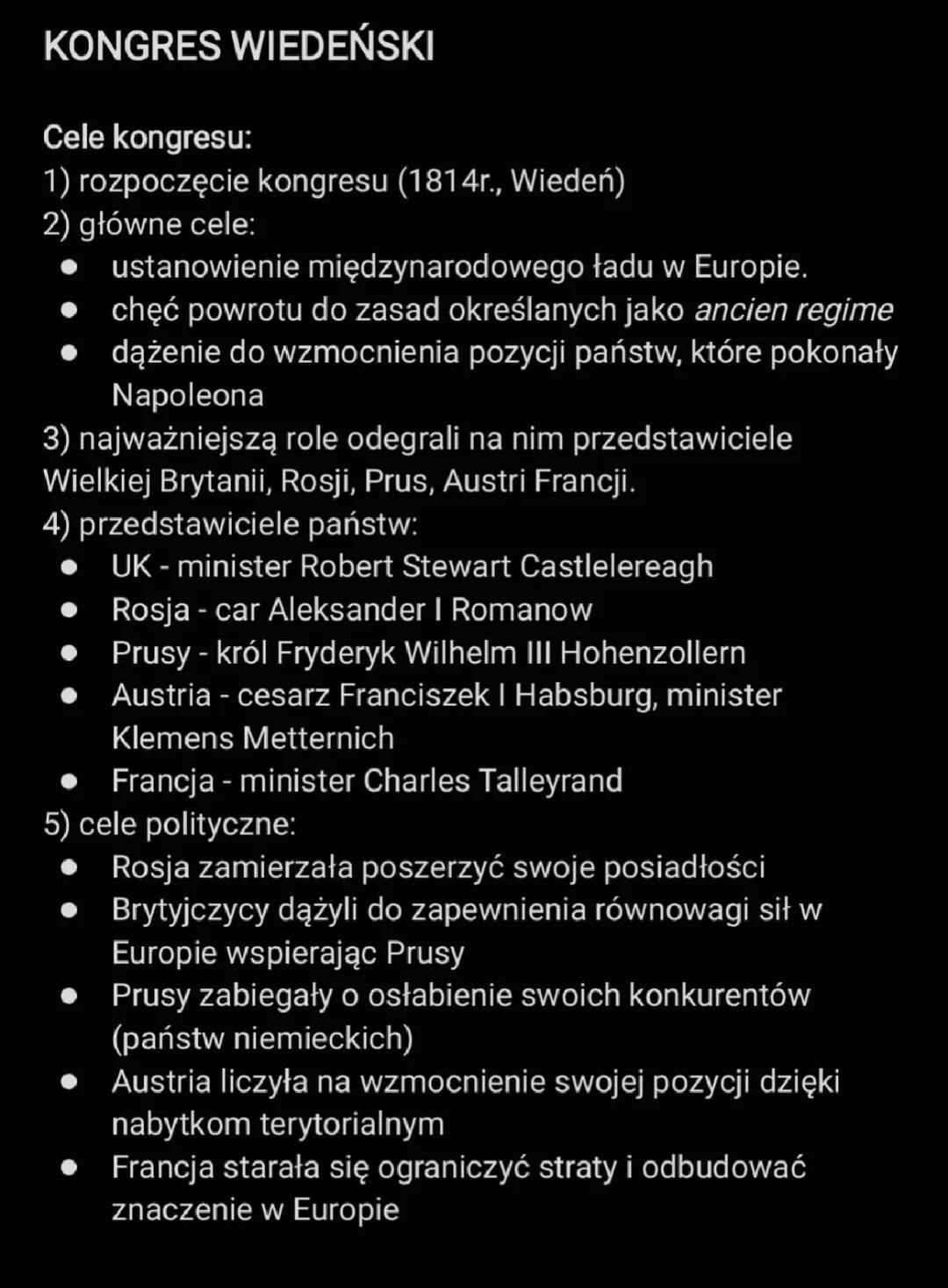 kongres wiedeński
