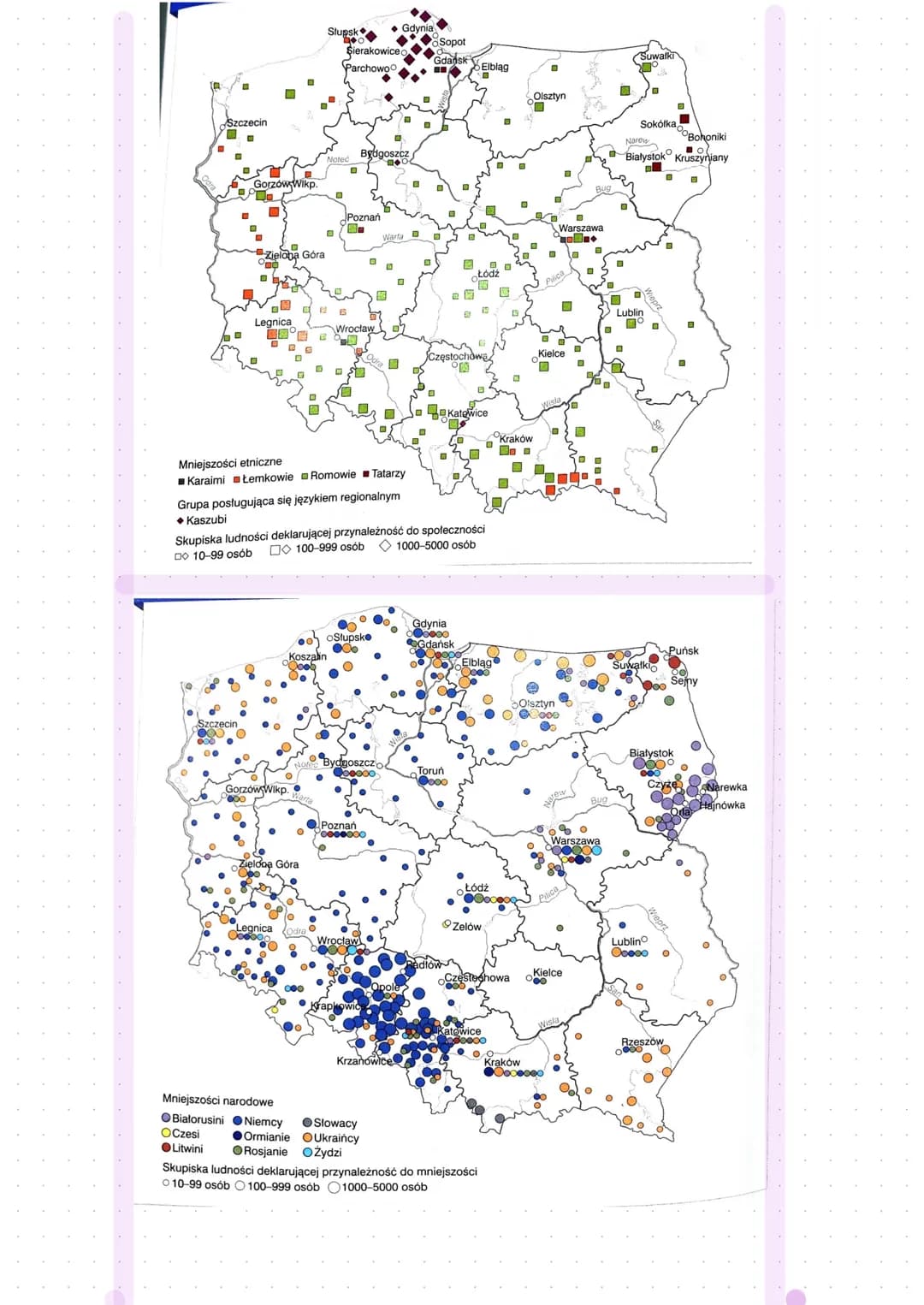 
<p>Mniejszość - zbiorowość odróżniająca się od większości danego społeczeństwa poprzez własną kulturę i tradycje, a często również poprzez 