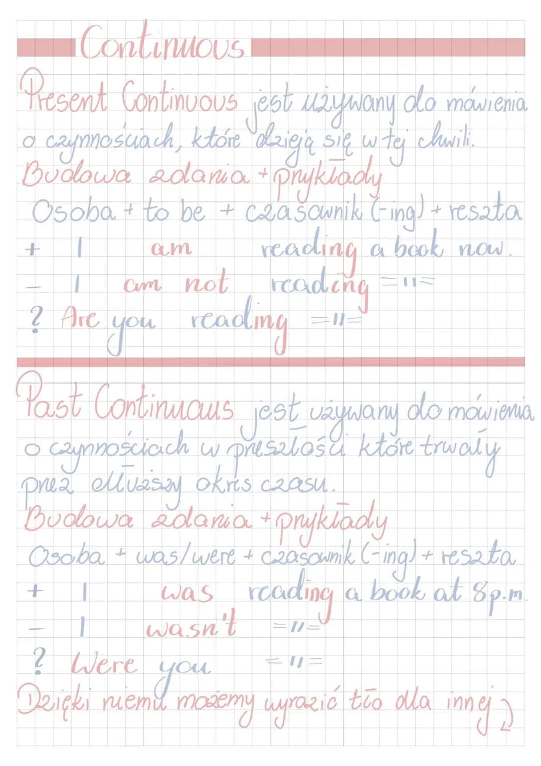 Czasy Simple i Continuous
Simple
Resent Simple jest używany do opisywania.
rutynowych czymości i nawyków, faktów
ogólnych i prawd, a także s