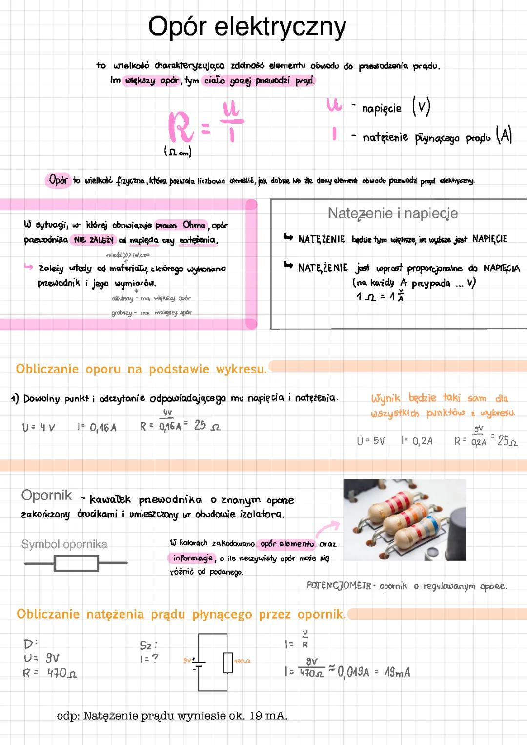 Opór Elektryczny - Co to jest?