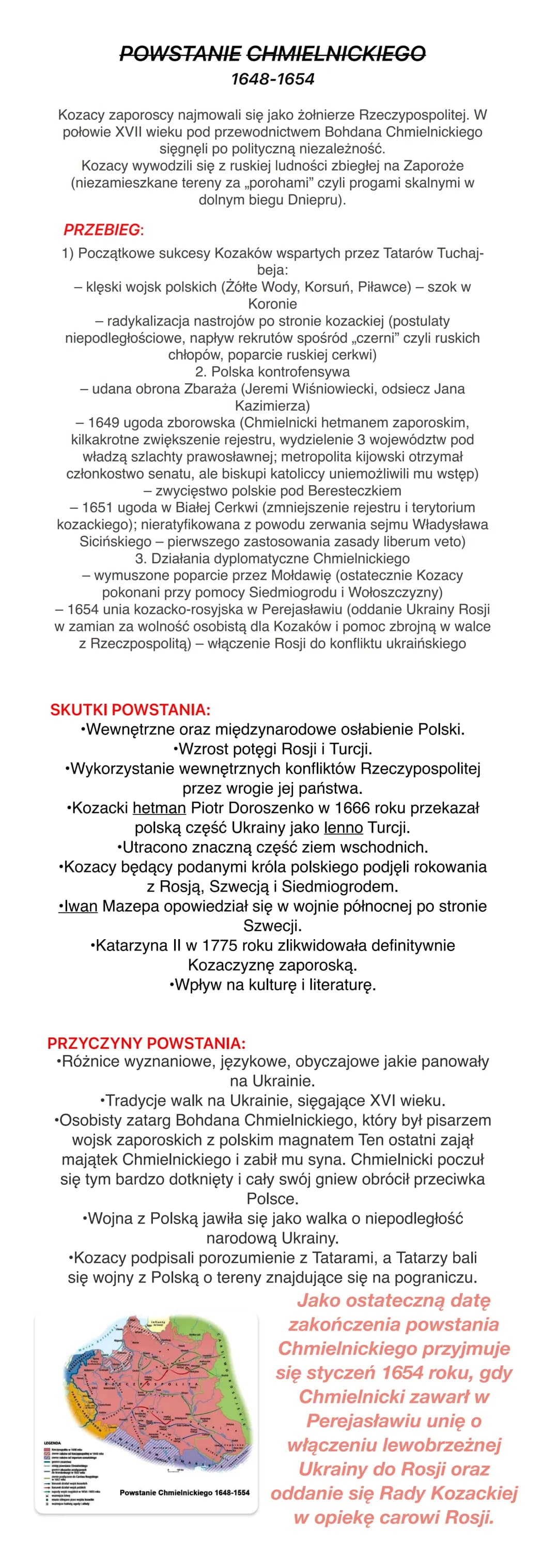 -
Kozacy zaporoscy najmowali się jako żołnierze Rzeczypospolitej. W
połowie XVII wieku pod przewodnictwem Bohdana Chmielnickiego
sięgnęli po