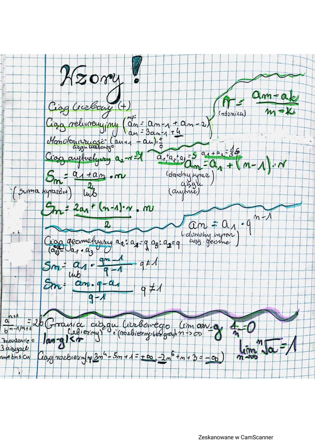 Hzory!
Ciąg (iczbany (+)
Ciąg relivreuying (an: Am-₁ + am - 2)
an = Ban-1 +4
in 11
a
Monolomiruosis. Canta - au) t
O
aggu lisboargo
(Suma Ky