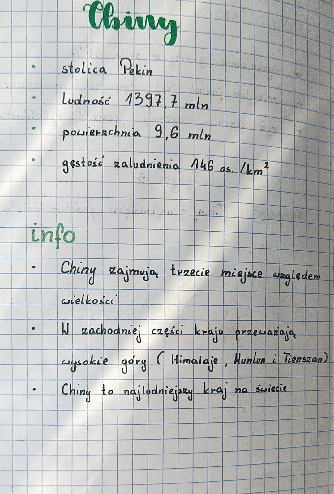 lelejer
terrest: Chiny - najludniejsze państwo świata
5
of Ludność Chin jest rozmieszana nierównomiernie.
A 95 % ludności zamieszkuje wschod