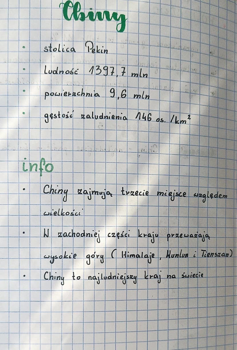 lelejer
terrest: Chiny - najludniejsze państwo świata
5
of Ludność Chin jest rozmieszana nierównomiernie.
A 95 % ludności zamieszkuje wschod