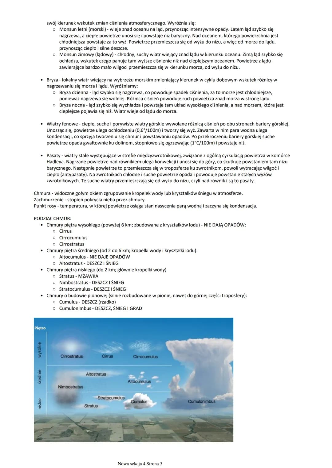 ATMOSFERA
wtorek, 11 października 2022 19:19
Warstwy atmosfery:
• egzosfera - warstwa położona najwyżej przechodząca w przestrzeń kosmiczną 