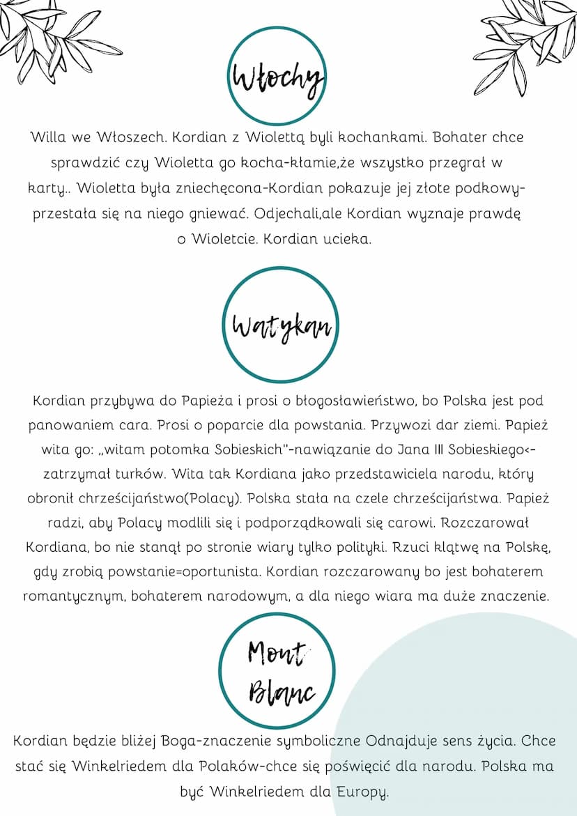 Geneza
Utwór powstał w 1833 roku w Genewie(Szwajcaria). Początkowo Juliusz
Słowacki nie miał popularności w Paryżu, więc wyjechał. Obawiał s