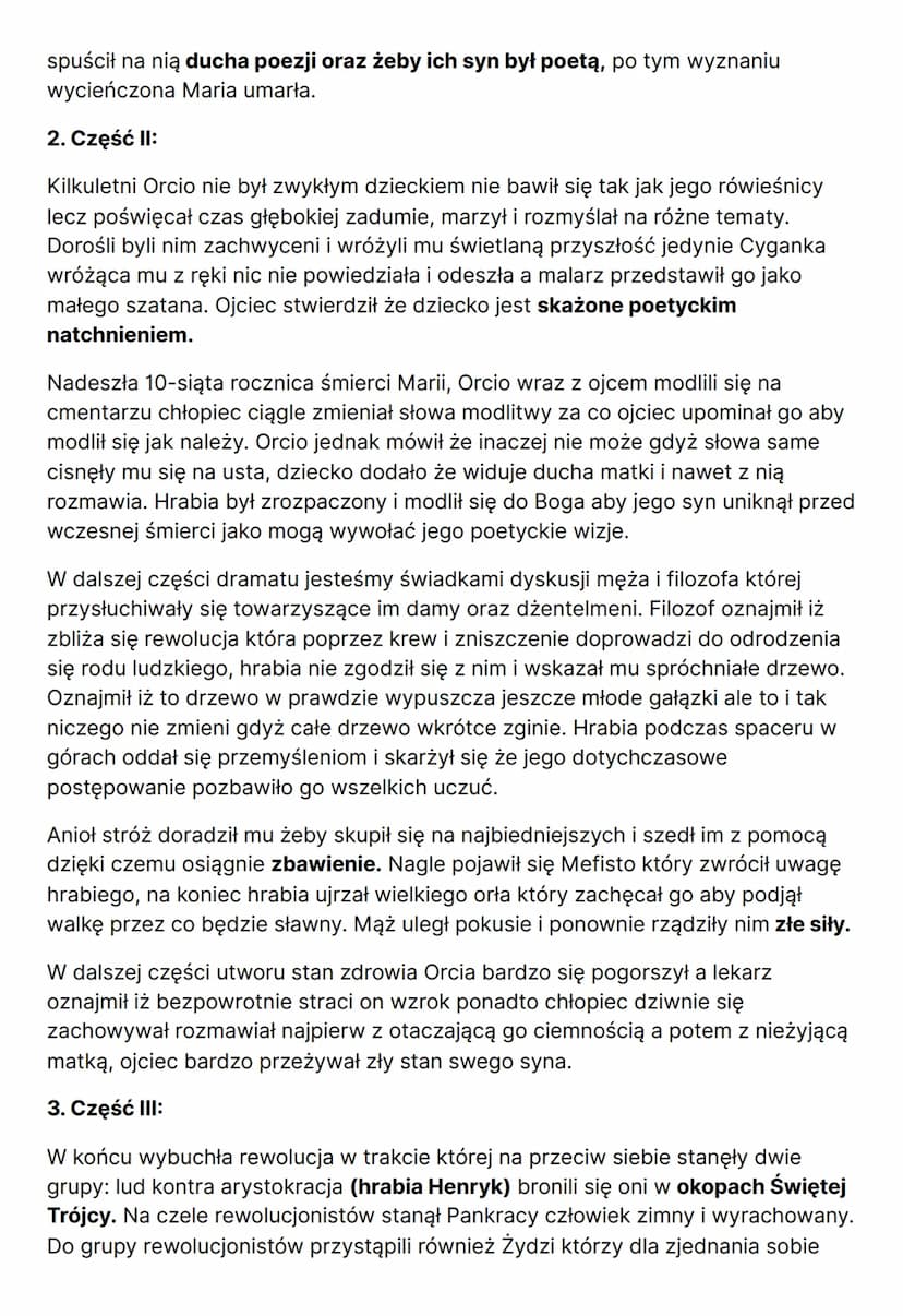 NIE-BOSKA KOMEDIA
Autorem dramatu jest Zygmunt Krasiński został on napisany w 1833r. gdy autor
miał 21 lat. Utwór wydano po raz pierwszy w 1