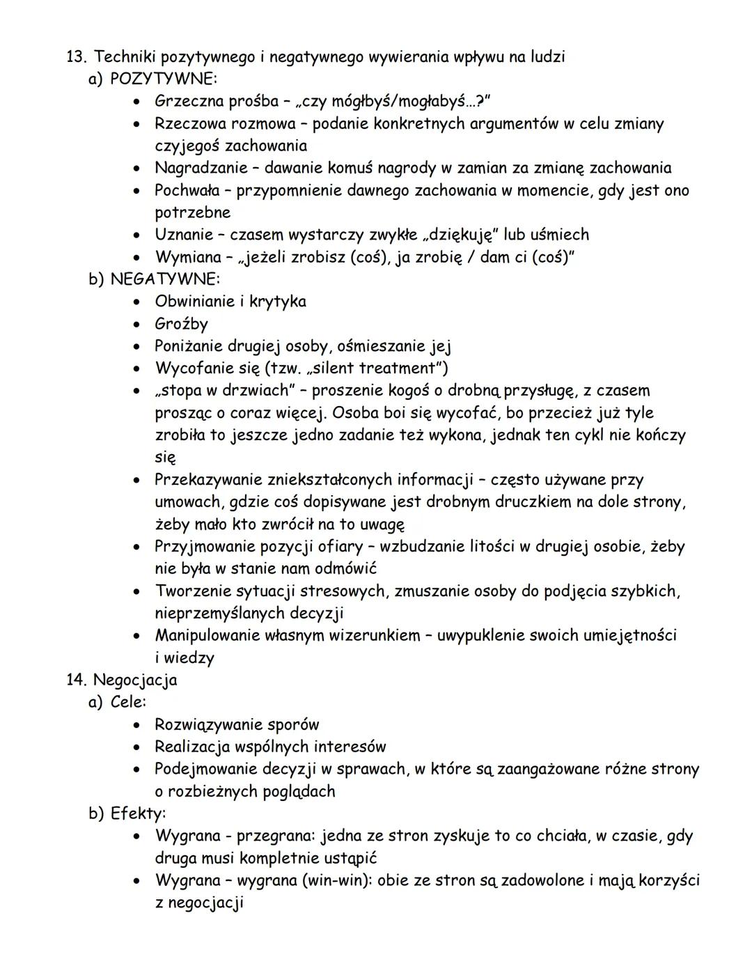 # Osoba przedsiębiorcza – powtórzenie działu

1. Definicje:
a) Przedsiębiorczość:

*   Zespół cech osobowości (postawa człowieka)

*   Bycie