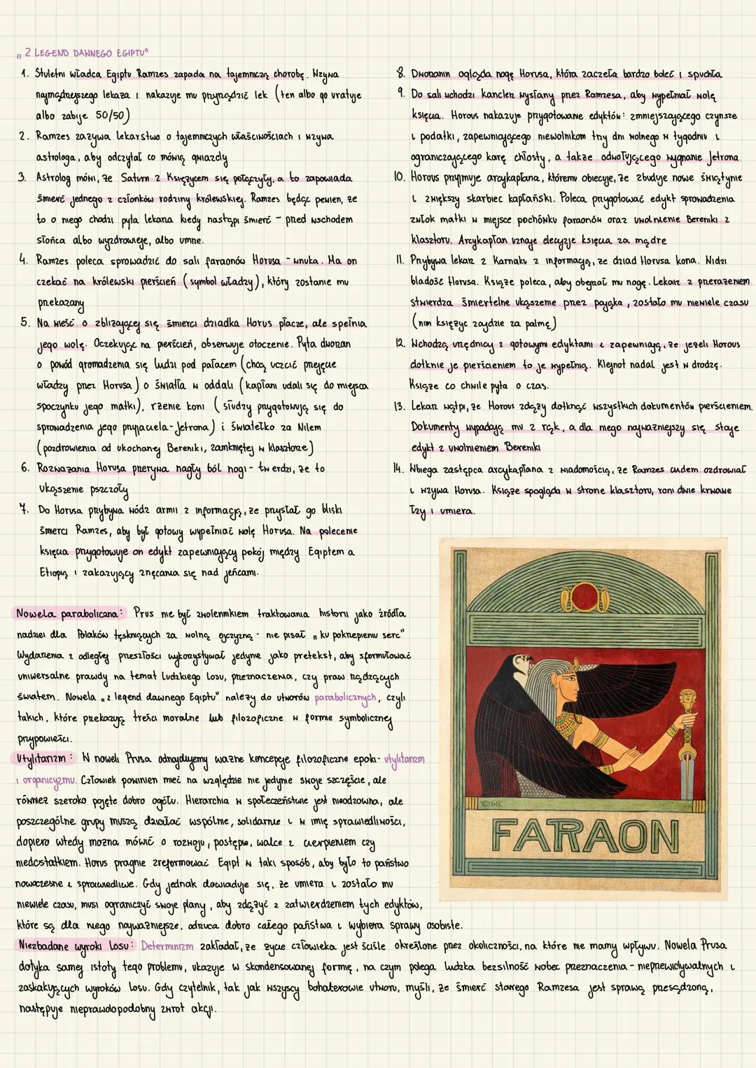 "1
2 LEGEND DANNEGO EGIPTU"
1. Stuletni władca Egiptu Ramzes zapada na tajemniczą chorobę. NzyNa
najmądrzejszego lekaza i nakazuje mu przyrz
