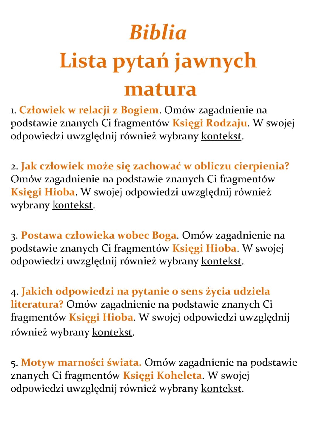 CKE Pytania Jawne 2024-2025: Matura i Motywy Biblijne dla Ciebie!