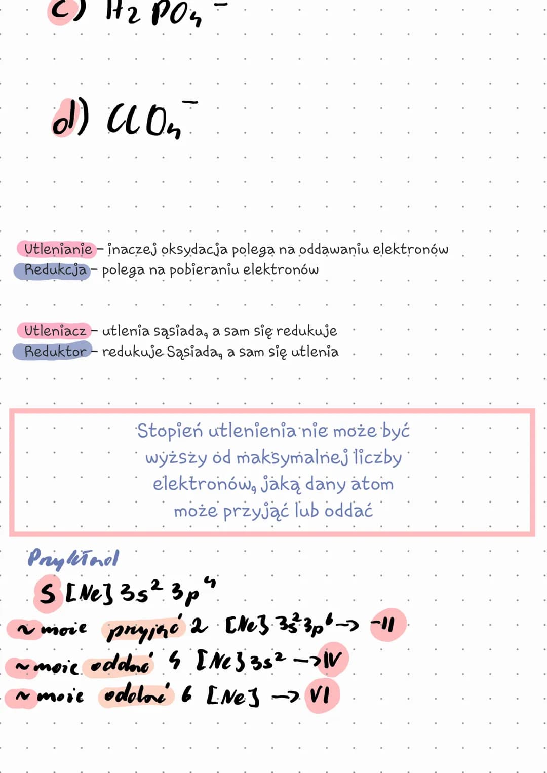 Redoks
reaky a utleniania i reality,
Zasady
1. Metale mają zawsze dodatni stopień utlenienia, odpowiadający jego
wartościowości w związku
2.