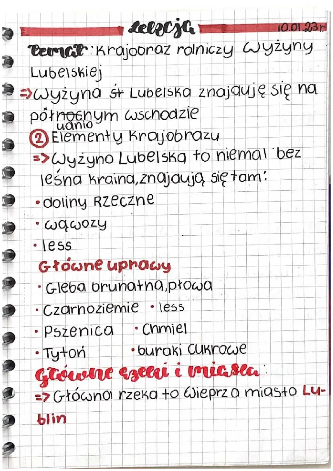 Krajobraz rolniczy Wyżyny Lubelskiej