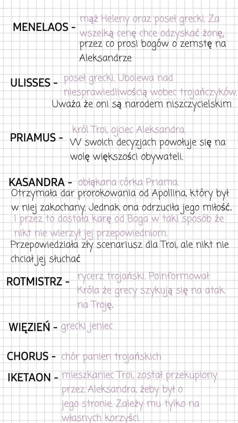 ODPRAWA POSŁÓW GRECKICH
Q
JĘZYK POLSKI
CZAS AKCJI
akcja utworu nawiązuję do jednego z epizodów
wojny trojańskiej. Jest to czas, gdzie do Tro