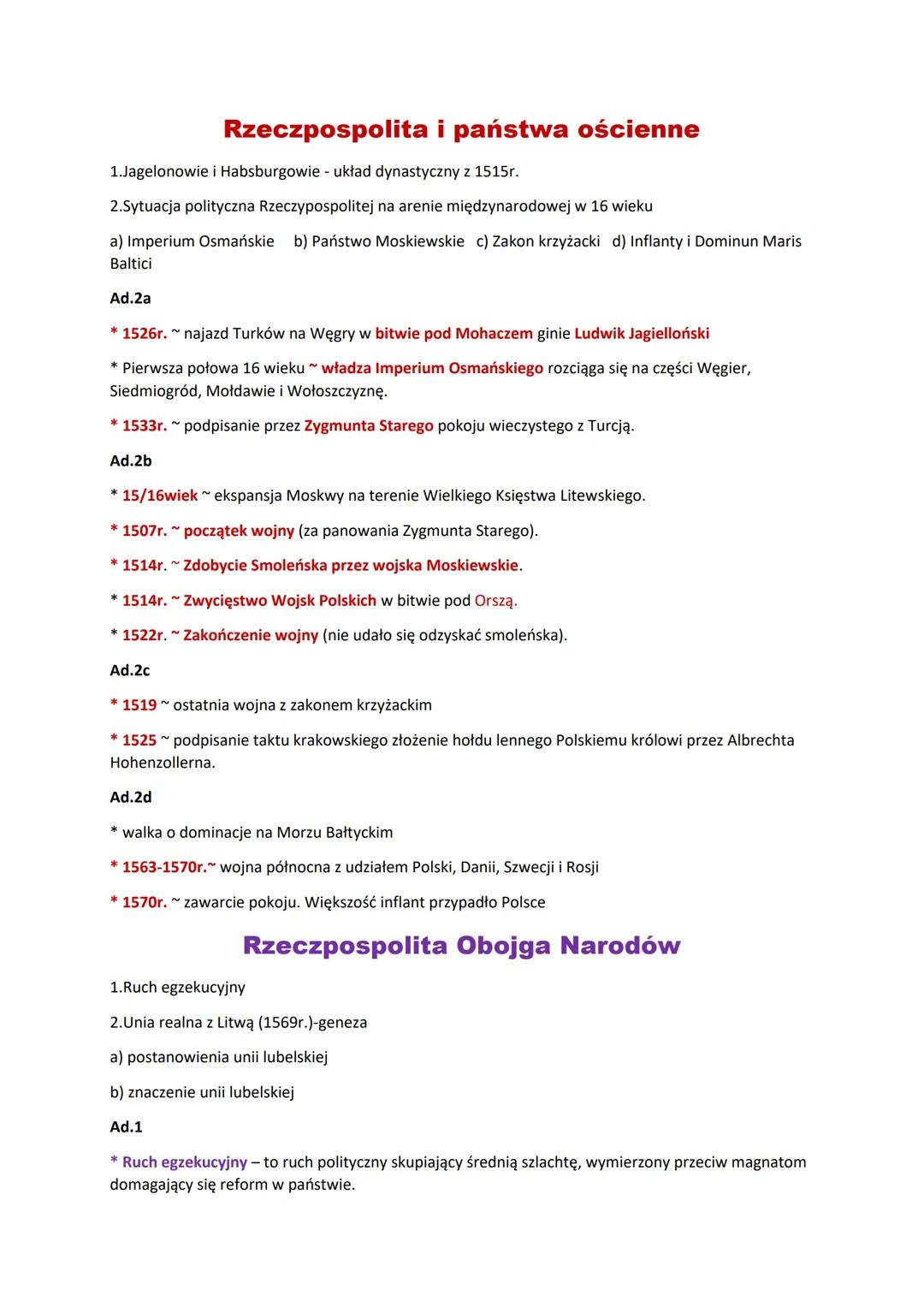 Pierwsze wolne elekcje Rzeczypospolitej Obojga Narodów: Historia